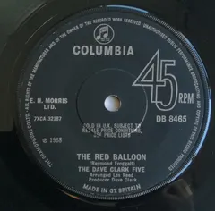 The Dave Clark Five Columbia – The Red Balloon (Vinyl, 7")