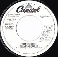 The Deuce – Think About It (Vinyl, 7")