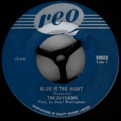 The Deverons – Blue Is The Night (Vinyl, 7")