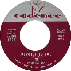The Everly Brothers* – Devoted To You (Vinyl, 7")