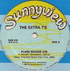 The Extra T's* – Flash Boogie (Vinyl, 12")