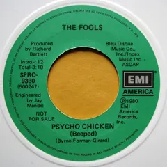 The Fools EMI America – Psycho Chicken (Vinyl, 7")