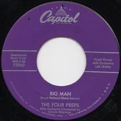 The Four Preps – Big Man (Vinyl, 7")