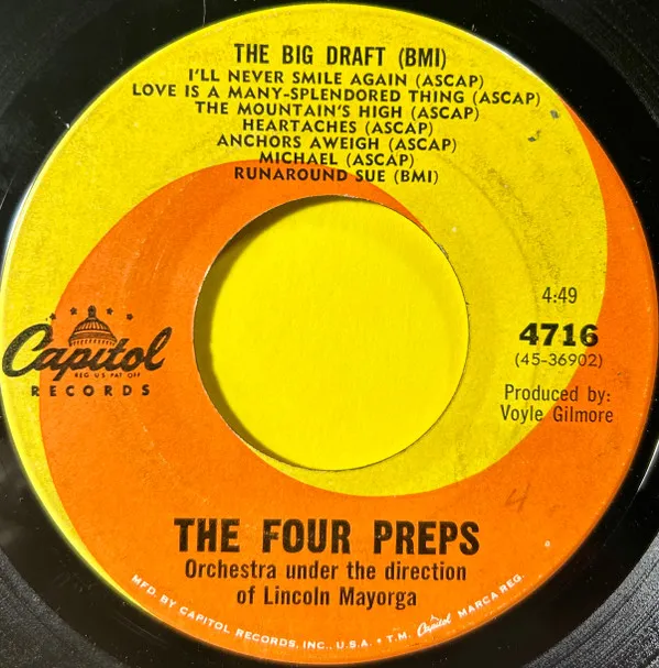 The Four Preps – The Big Draft