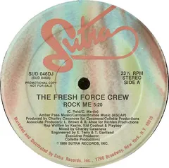 The Fresh Force Crew* – Rock Me (Vinyl, 12")