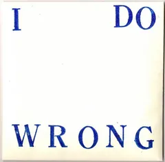 The Great Park – I Do Wrong (CDr, Album)