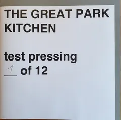 The Great Park – Kitchen (Vinyl, LP)
