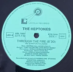 The Heptones – Through The Fire (Vinyl, 12")