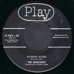 The Highlights (3) – Studio Blues / Ah, So (Vinyl, 7")