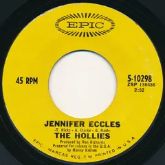 The Hollies Epic – Jennifer Eccles (Vinyl, 7")