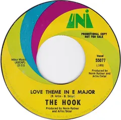 The Hook (3) – Love Theme In E Major (Vinyl, 7")