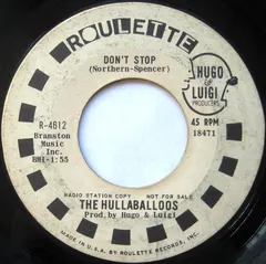 The Hullaballoos – Don't Stop / Learning The Game (Vinyl, 7")
