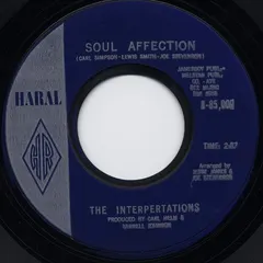 The Interpertations* – Soul Affection / Snap-Out (Vinyl, 7")