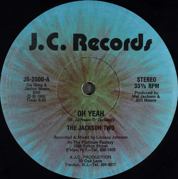 The Jackson Two – Oh Yeah