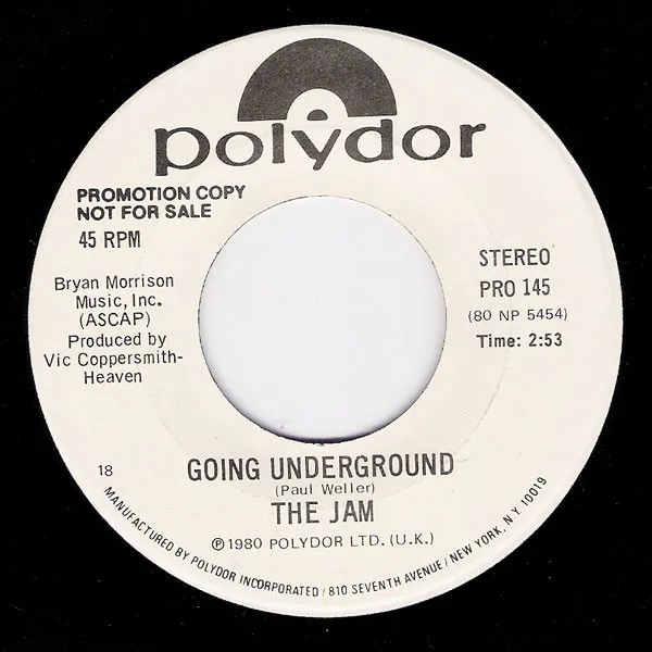 The Jam – Going Underground