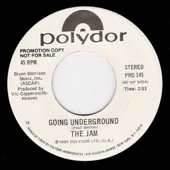 The Jam Polydor – Going Underground (Vinyl, 7")