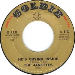 The Janettes – He's Crying Inside (Vinyl, 7")