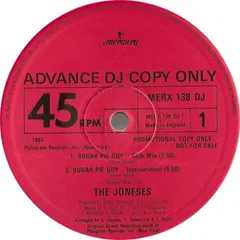 The Joneses – Sugar Pie Guy (Vinyl, 12")