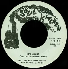 The King James Version (4), King Solomon And Moses – He's Coming (Vinyl, 7")