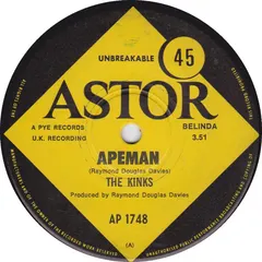 The Kinks Astor – Apeman (Vinyl, 7")