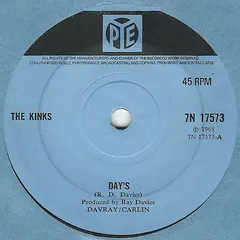 The Kinks – Day's (Vinyl, 7")