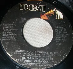 The Main Ingredient Featuring Cuba Gooding – Makes No Diff'rence To Me (Vinyl, 7")