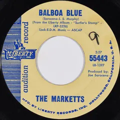 The Marketts – Balboa Blue / Stompede (Vinyl, 7")
