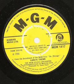 The MGM Studio Orchestra* – Lara's Theme (Vinyl, 7")