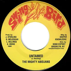 The Mighty Abidjans* – Untamed (Vinyl, 7")