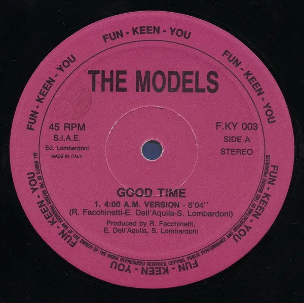 The Models (3) – Good Time