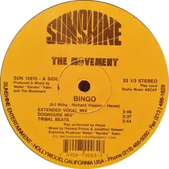 The Movement (3) – Bingo (Vinyl, 12")