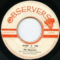 The Observers – Blood & Fire (Vinyl, 7")
