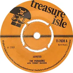 The Paragons, Tommy McCook – Devoted (Vinyl, 7")