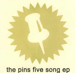 The Pins – Five Song EP (CDr, EP)