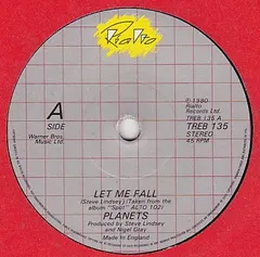 The Planets (2) – Let Me Fall (Vinyl, 7")