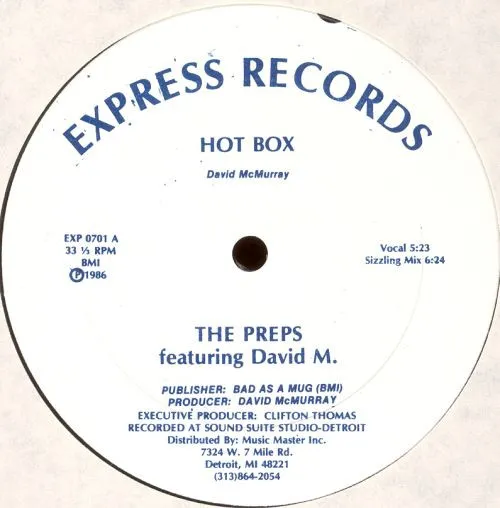 The Preps Featuring David M.* – Hot Box