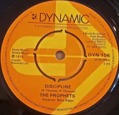 The Prophets – Discipline (Vinyl, 7")