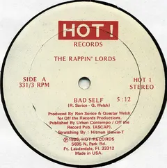 The Rappin' Lords – Bad Self (Vinyl, 12")