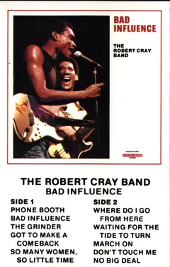 The Robert Cray Band Hightone Records – Bad Influence (Cassette, Album)