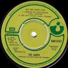 The Saints (2) – One Two Three Four (Vinyl, 7")