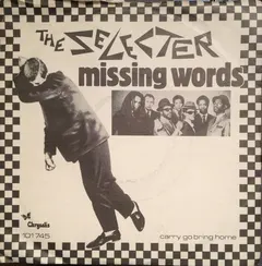 The Selecter Chrysalis – Missing Words (Vinyl, 7")