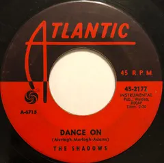 The Shadows Atlantic – Dance On! (Vinyl, 7")