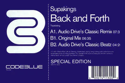 The Supakings – Back And Forth