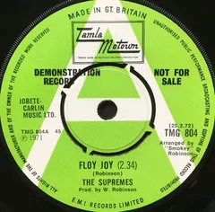 The Supremes – Floy Joy (Vinyl, 7")