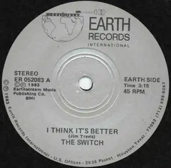 The Switch (22) – I Think It's Better (Vinyl, 7")