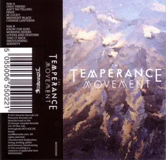 The Temperance Movement – The Temperance Movement (Cassette, Album)