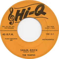 The Tempos (9) – Sham-Rock (Vinyl, 7")