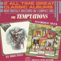 The Temptations – Psychedelic Shack / All Directions (CD, Album)