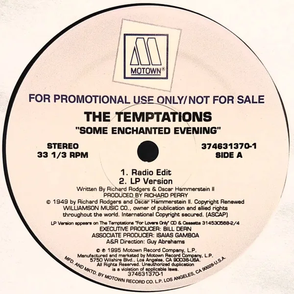 The Temptations – Some Enchanted Evening