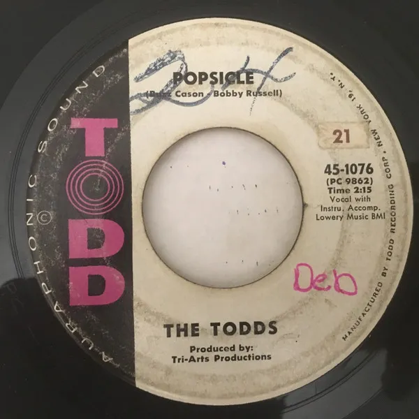 The Todds (2) – Popsicle